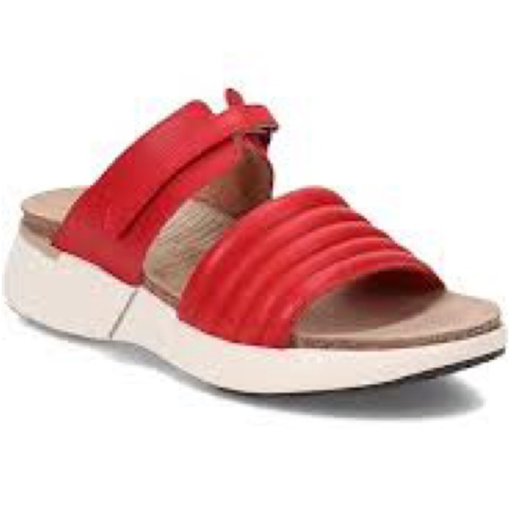Naot Vesta Slip On Red Sandals 38